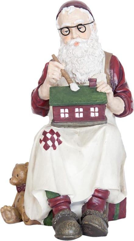 Clayre & Eef Kerstman 20x16x30 cm - 6PR0965