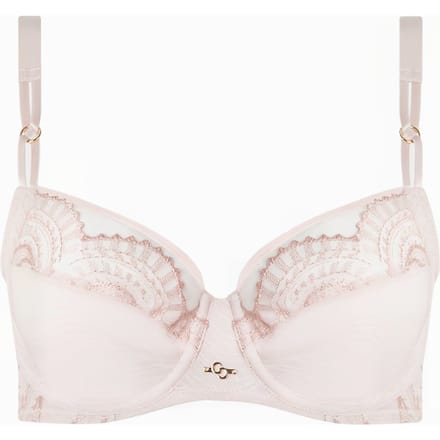 Chantelle Co Bra Underw. Very Covering Taffeta Pink Größe: E70 | BHs Outlet | Damen | Rosa