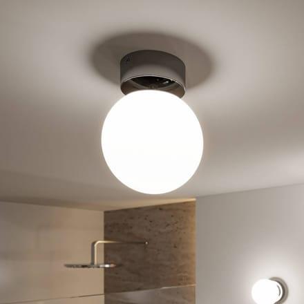 Selection Bathroom LED-plafondlamp Gove IP44 3000K 400lm 230V 5W Chroom, Satijn