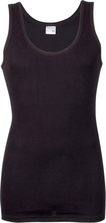 Beeren Heren Singlet M3000 Katoen Zwart M