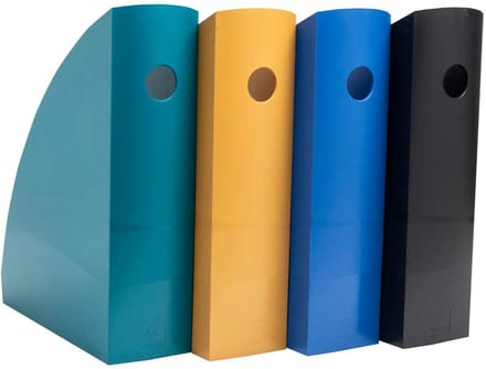 Exacompta Set 4 tijdschriftenhouders MAG-CUBE Neo Deco - Geassorteerd - 182505SETD
