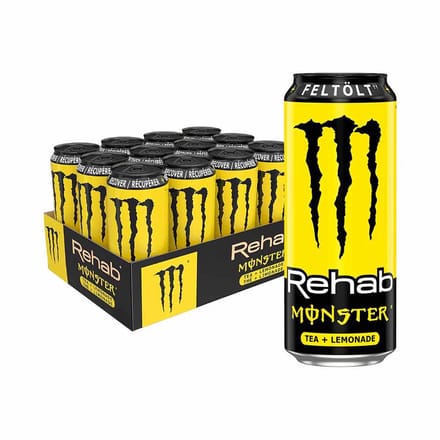 Monster Rehab 12x 500ml Lemonade