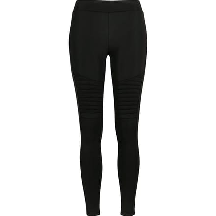 Urban Classics leggings tech biker Zwart-m