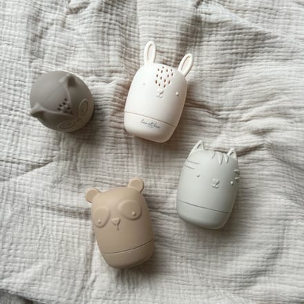 Badspeeltje, Beige, Leo et Lea, Silicone, Montessori