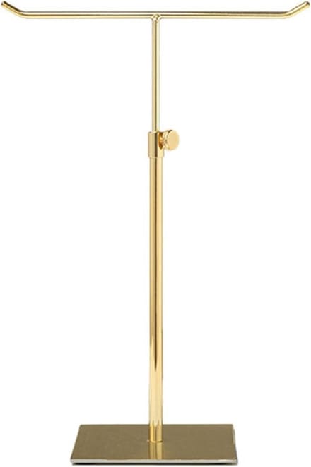 Sieraden Organizer - Display Standaard - Sieraden Presenteren - Metalen T-Bar - 1 Gram - Goud