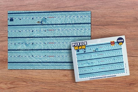 Puzzel zwemmer - Legpuzzel - Puzzel 1000 stukjes volwassenen