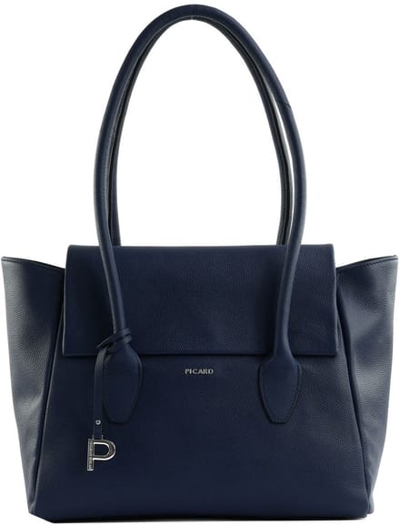 PICARD shopper schoudertas Busy Lady Shopper Ink donkerblauw