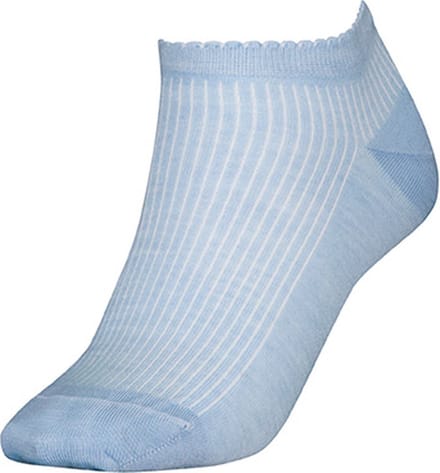 Tommy Hilfiger dames sneakersokken premium rib blauw II