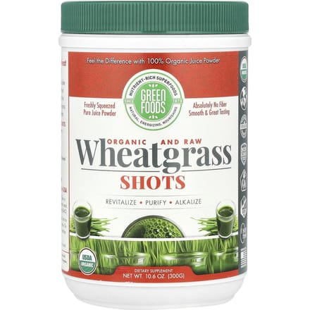 Biologisch & Rauw, Tarwegrasshot, 300G(10.6oz)