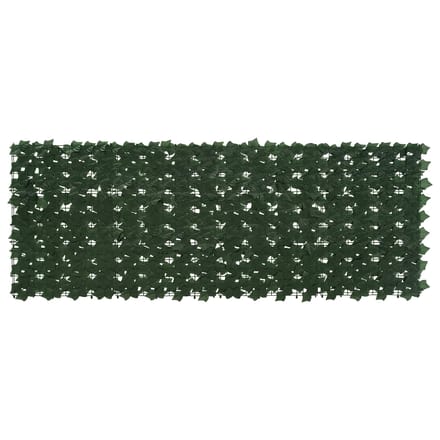 vidaXL - Balkonscherm - met - bladeren - Donkergroen - 200 - x - 75 - cm