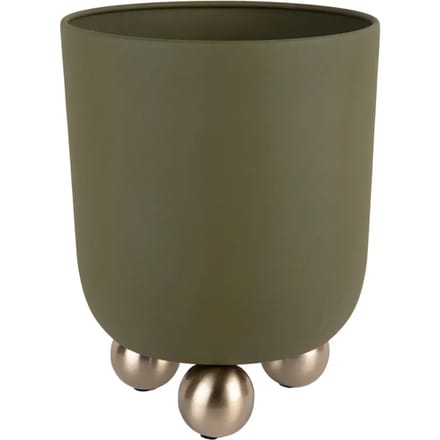 Present Time Bloempot Estilo Medium - Groen - 23x23x28cm - Modern