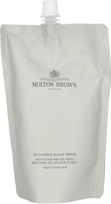 Molton Brown Bath & Body Gel Re-Charge Black Pepper Bodywash Refill 400ml