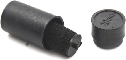 Inktrol zwart voor Motex MX-5500 prijstang 20mm per 5 stuks