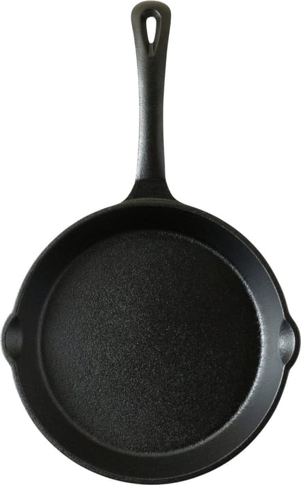 The Windmill Cast Iron - Skillet M met steel - gietijzer - ⌀21 cm