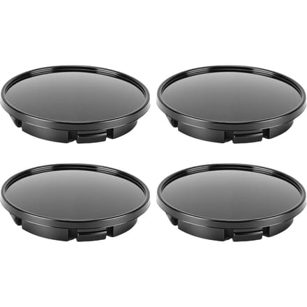 4 STUKS Wielnaafdopjes 5G0601171 Waterdicht Multifunctioneel 66mm Buiten Diameter 55,5mm Binnen Diameter Vervanging voor Beetle Zwart zwart