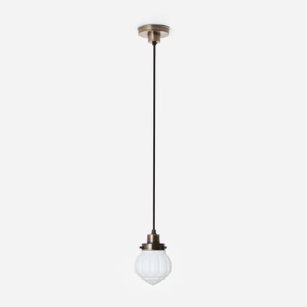 Hanglamp aan snoer Wassail 20's Brons - Art Deco Trade