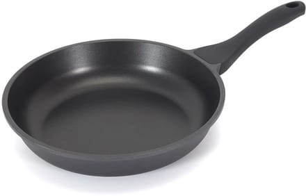 Cook Concept Koekenpan/hapjespan Cast Iron - Alle warmtebronnen - Zwart - Dia 24 cm - gietijzer