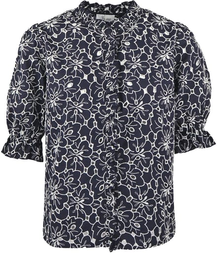 Princess goes Hollywood - opengewerkte blouse - maat 36