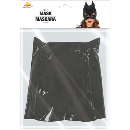 Catwoman masker met oren Zwarte outfit white
