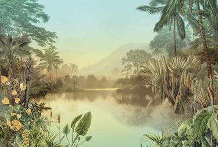 Fotobehang Tropisch Meer - Meerkleurig - 2,70m X 400cm