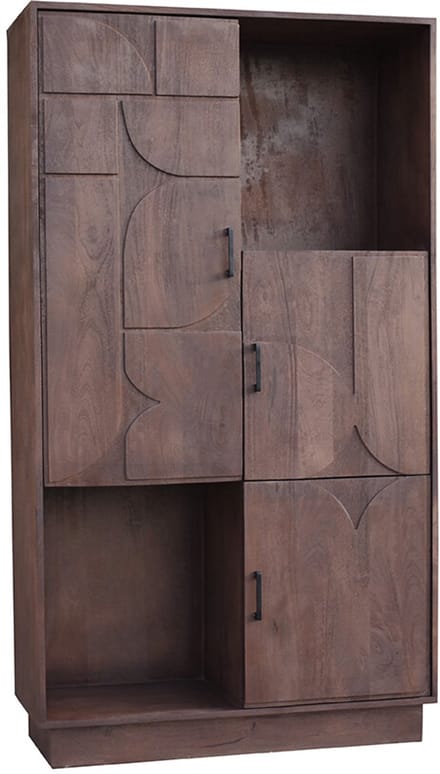 Wandklok Circa met pendulum clay