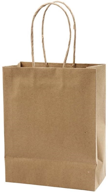 Creativ Company Papieren Zakjes 23 cm hoog 125 g 10 stuks Bruin
