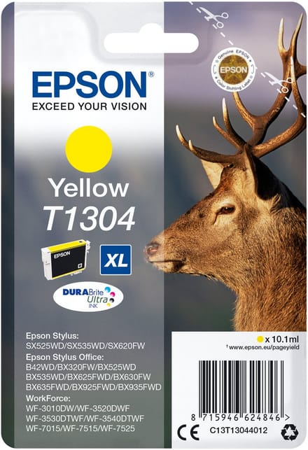 Epson T1304XL - Inktcartrdige /  Geel