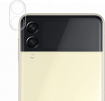Camera Screenprotector geschikt voor Samsung Z Flip 3 - Screen Protector Glas