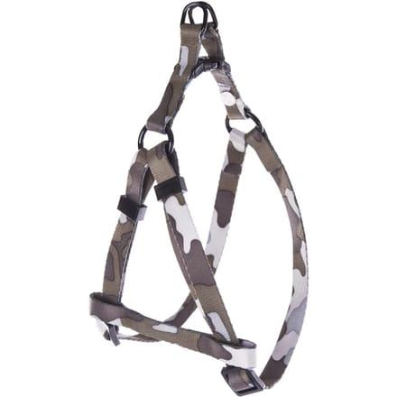 Camouflage nylon kattenharnas Martin Sellier