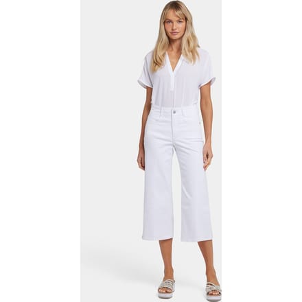 Brigitte Brede Ben Capri Jeans Met Hoge Taille