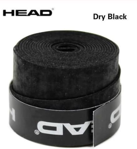 HEAD Overgrip | Antislip | Dry | Tennis grip | Padel grip | Zwart