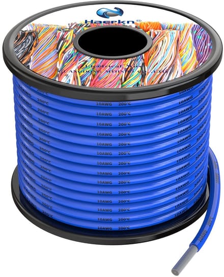 10 Meter Witte Siliconen Elektrische Draadkabel 12 AWG 3,3 mm² Hoge Temperatuur Flexibel