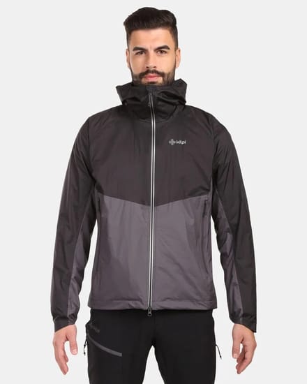 Kilpi Hurricane, regenjas, heren, zwart
