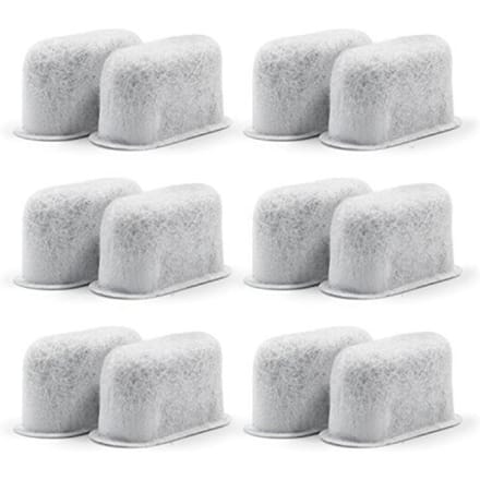 12-Pack Koffievervangingsfilter Koffiefilter Compatibel met Keurig Koffiezetapparaat Koffiemachine wit