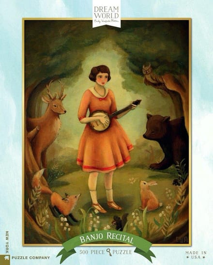 New York Puzzle - Banjo recital - 500 stukjes - legpuzzel