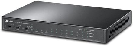 10 Poorts Desktop Netwerk Switch met 8x PoE+ | Fast Ethernet & Gigabit Poorten