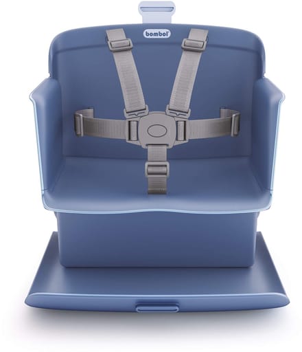 Bombol - 2-in-1 Booster - Stoelverhoger - Draagbaar en opvouwbaar - Blauw