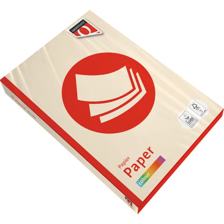 Kopieerpapier Quantore Colour A4 120gr creme 250 vel