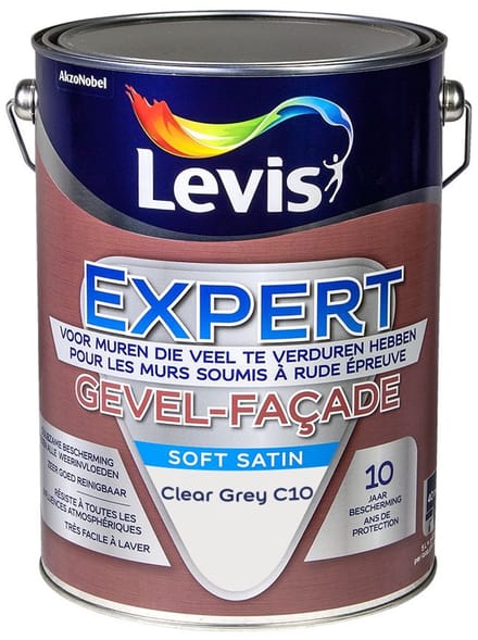 Levis - Expert Gevel Mix - Clear Grey C10 - Mengverf - 5 L