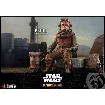 Hot Toys Star Wars The Mandalorian 1:6 Scale Kuiil Statue (24.5cm)