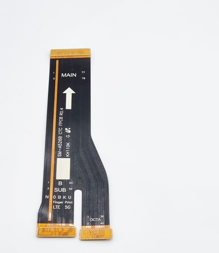 Moederboard Flex Kabel Geschikt voor Samsung Galaxy A52 – Premium – Zwart