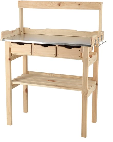 Esschert Design oppottafel 42 x 83 x 20 cm