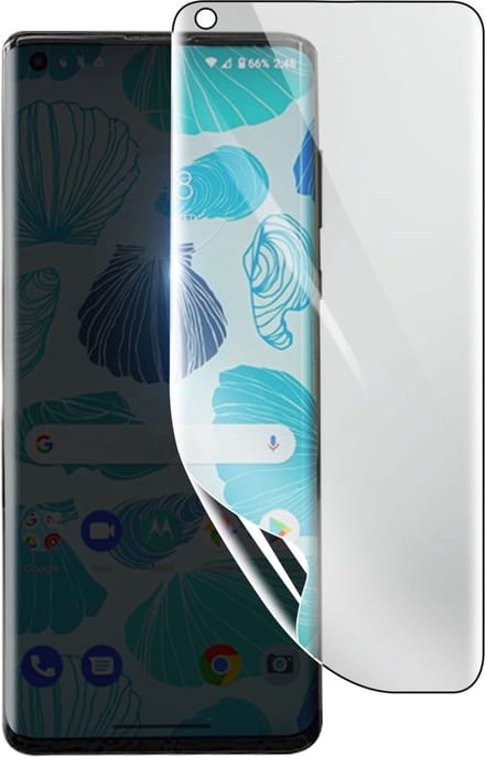 3mk, Geschikt voor Motorola Edge, Schokbestendige Hydrogel Screenprotector, Transparant