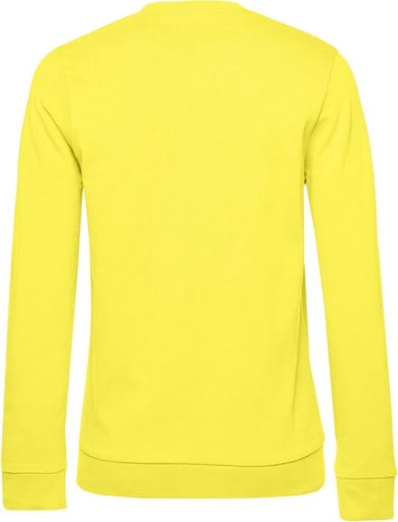 B&C Dames/dames Set-in Sweatshirt (Wit)