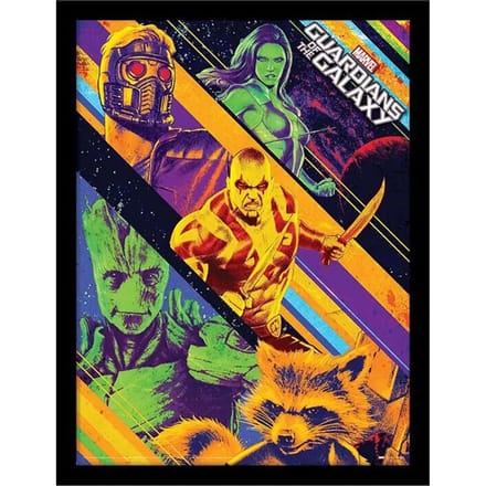 Ingedeeld schilderij voor kind World Trade and Technologies Guardians Of The Galaxy