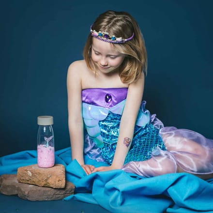 Petit Boum - Babyspeelgoed sensorische fles met geluid - roze
