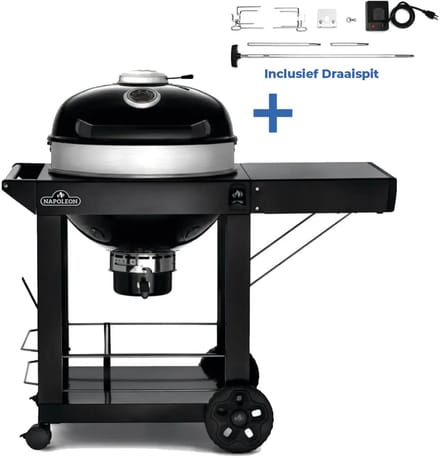 Napoleon PRO-CART22 Kettle houtskool bbq - Ø57cm