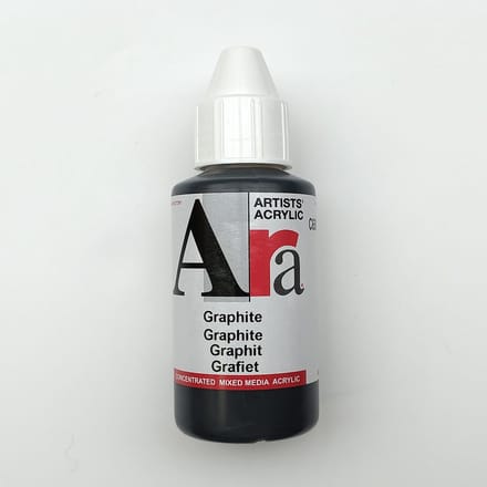 Acrylverf Ara 100ml - Grafiet - C650