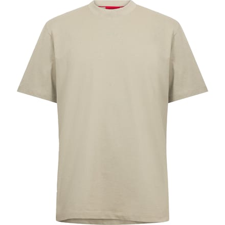 Hugo Boss Heren Zwaargewicht Relaxed Fit T-shirt (Beige)
