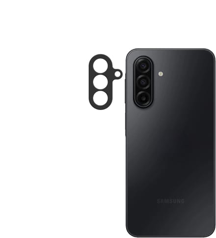 Mobilize Screenprotector geschikt voor Samsung Galaxy A17 Glazen | Mobilize Camera Protector - Case Friendly - Zwart